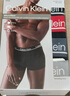 Calvin Klein內衣男士四條裝ck輕薄高彈低腰防夾臀四角褲平角內褲男NP2755O 5TL-黑/藏青/椰青灰/星空灰 4條 XL 曬單實(shí)拍圖
