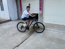 沃雷頓（VORLAD）2025新款MT500山地自行車油壓碟剎鋁合金車架禧瑪諾21速山地車 灰黑色26*17寸 曬單實拍圖