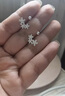 戚小米999純銀花朵耳釘女養(yǎng)耳洞小耳環(huán)小眾2025新款爆款耳環(huán)高級感耳飾 【999足銀】花朵耳釘一對 曬單實拍圖