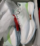 李寧（LI-NING）超輕22跑步鞋男鞋 2025春季新款輕質(zhì)穩定中考體測運動(dòng)鞋ARBV001 標準白/水族綠-22 41 (255mm) 曬單實(shí)拍圖