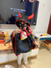 京厽萬(wàn)圣節cos服兒童萬(wàn)圣節兒童服裝男童服飾裝扮衣服吸血鬼cos斗篷披 黑色披風(fēng) 曬單實(shí)拍圖