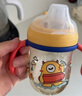 babycare兒童保溫杯嬰兒寶寶學(xué)飲杯吸管水杯水壺霸王龍不銹鋼保溫杯300ml 曬單實(shí)拍圖
