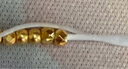 御邪定價(jià)足金999蹦迪珠黃金2MM散珠硬金爆閃DIY手串散金子 2mm蹦迪珠：約0.03g（預售） 曬單實(shí)拍圖