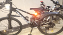 鳳凰（PHOENIX）上海鳳凰軟尾山地車(chē)自行車(chē)學(xué)生公路男變速雙減震越野青少年賽車(chē) 鋼架/輻條曜石黑【雙減震/全軸承】 26寸24速【適合身高158-188cm 】 曬單實(shí)拍圖