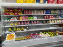 猛世（Mengshi）風(fēng)幕柜水果保鮮柜商用市酸奶飲料鮮肉柜噴霧麻辣燙連鎖超市風(fēng)冷柜 階梯風(fēng)幕柜【一體/松下機組】丨插電即用 3.0米 曬單實(shí)拍圖