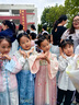 女童漢服馬面裙兒童古風(fēng)連衣裙古裝新中式唐裝大童女孩春秋款唐裝 天藍(lán)色 馬面裙 140 碼身高125-135體重48-56斤 曬單實(shí)拍圖
