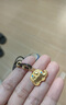 萃華金店足金999古法墩墩象黃金吊墜女士時(shí)尚小象掛墜送女友老婆七夕禮物 【鑲鉆墩墩象吊墜】金重約7g 曬單實(shí)拍圖