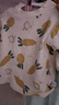 童泰（TONGTAI）嬰兒套裝春秋季純棉寶寶衣服兒童家居服內衣上衣高腰褲子黃色80cm 曬單實(shí)拍圖