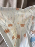 晴碧琳帶胸墊哺乳月子服孕婦醫院待產(chǎn)裙春秋夏季薄款產(chǎn)婦托腹褲睡衣套裝 黃油熊裙（帶胸墊）+托腹褲 XL丨參考體重115-135斤 曬單實(shí)拍圖