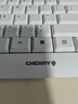 CHERRY櫻桃 KC1000薄膜鍵盤辦公鍵盤輕音有線筆記本電腦外接纖薄輕巧耐用巧克力按鍵多媒體附加鍵 白色 曬單實拍圖