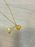 周金生黃金項鏈福袋銅錢(qián)幣套鏈純金足金999送女朋友老婆38女神節禮物 福袋銅錢(qián)套鏈【禮盒禮袋】 4.9g 曬單實(shí)拍圖
