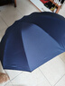 天堂傘雙人雨傘大號(hào)加固加厚結(jié)實(shí)抗風(fēng)拒水晴雨兩用折疊傘logo定制男女 經(jīng)典款三人大傘-黛藍(lán)色 曬單實(shí)拍圖