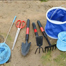 漫德萊趕海工具趕海套裝鏟子挖土種花沙灘挖沙玩具園藝工具五件套 曬單實拍圖