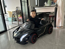 超大號(hào)蘭博基尼電動(dòng)童車兒童四輪4驅(qū)帶遙控跑車男女可坐人玩具車 黑【25000MA鋰電瓶】剪刀門+手機(jī)遙控+軟輪 四驅(qū)電力驅(qū)動(dòng) 曬單實(shí)拍圖