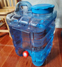 戶外水桶 純凈水桶手提式 車載儲(chǔ)水桶食品級(jí)飲用水桶大容量空桶 28升藍(lán)色食品級(jí)加厚水桶+備用蓋 曬單實(shí)拍圖