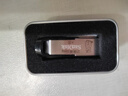 閃迪（SanDisk）128GB 定制圖文版U盤 CZ73酷鑠 銀色金屬外殼 內(nèi)含安全加密軟件  (定制聯(lián)系客服) 曬單實拍圖