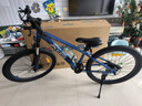 喜德盛（xds）青少年自行車小王子鋁合金車架機(jī)械碟剎避震前叉7速變速 藍(lán)/銀（小王子） 24寸輪徑（身高135-150cm） 曬單實(shí)拍圖