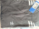 adidas經(jīng)典寬松運動夾克外套男女秋季阿迪達斯官方三葉草 黑色/綠色/白色   XL 曬單實拍圖