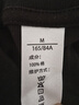 VUUG短袖T恤夏季男款2025新款美式落肩質感寬松潮牌百搭半袖 黑色  M 曬單實拍圖