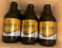 燕京啤酒 小黑金 臻享原釀12°P白啤酒 300ml*12瓶 冰爽暢飲 禮盒裝 曬單實(shí)拍圖