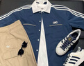 ADIDAS三葉草男子運動休閑短袖襯衫KG6689 KG6689 XL 曬單實拍圖