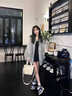 芭芙達妮韓系休閑牛仔短外套女士2025新款春秋季小個(gè)子香風(fēng)寬松薄款 藍色外套 M 45/55kg 曬單實(shí)拍圖