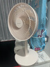 艾美特（AIRMATE）京東小家電風(fēng)扇智能七葉柔風(fēng)落地扇小風(fēng)扇家用7檔大風(fēng)量節(jié)能輕音電扇桌面臺式小型風(fēng)扇 FS30-AR62 曬單實(shí)拍圖