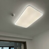 雷士（NVC）吸頂燈客廳大燈可調(diào)光簡約奶油風(fēng)LED照明燈具白玉JC系列包安裝 曬單實拍圖