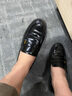 百麗舒適通勤樂(lè )福2025新休閑百搭女鞋B2561AA5 黑色 37 曬單實(shí)拍圖