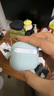 ROCK蠟筆小新適用airpods4保護(hù)套Apple airpods四代耳機(jī)保護(hù)殼皮革收納盒防摔防塵防盜防指紋電影主角 曬單實(shí)拍圖