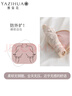 雅姿花小胸聚攏內(nèi)衣女收副乳胸罩無鋼圈平胸顯大專用加厚蕾絲調(diào)整型文胸 紫色單件 M 34/75(AB通杯約2.5CM) 曬單實拍圖