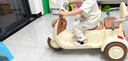 哈嘍貝比2025新款兒童電動(dòng)車摩托車雙人三輪車可坐親子電瓶車遙控汽車 白/單驅(qū)單電機(jī)6V4.5電瓶 曬單實(shí)拍圖
