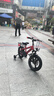 永久（FOREVER）兒童自行車(chē)3-6-10-12歲兒童單車(chē)男孩童車(chē)女童自行車(chē) 中國紅 一體輪 運動(dòng)款 14寸【適合身高90-125】 曬單實(shí)拍圖