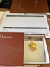 周生生 黃金吊墜 足金長(cháng)命金鎖 如意順遂祝福新生禮不含項鏈 91005P計價(jià) 5.82克(含工費200元) 曬單實(shí)拍圖