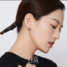 白嵐小銀豆耳釘女925銀耳飾設(shè)計(jì)感時(shí)尚簡約優(yōu)雅氣質(zhì)生日禮物送老婆 銀色 曬單實(shí)拍圖