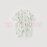 巴厘小豬新生兒嬰兒衣服春秋哈衣爬服初生兒四季長(cháng)袖連體衣嬰兒睡衣 【綁帶款】小蝌蚪找媽媽 59cm 曬單實(shí)拍圖