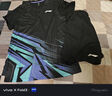 李寧（LI-NING）羽毛球服男女同款比賽套裝兩件套俱樂部系列運動服團隊服 曬單實拍圖