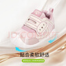 江博士學(xué)步鞋步前鞋秋季男女童卡通幼兒步前鞋健康鞋B13243W010米/灰22 曬單實(shí)拍圖