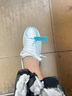 麥昆小白鞋女2025新款夏季百搭增高松糕鞋情侶韓版板鞋男休閑鞋 麥昆黑皮尾（熱賣款） 37 曬單實拍圖