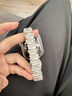 Z&Y適用蘋果手表表帶iwatch8新款s10金屬apple watch s9夏天s7鑲鉆ultra2女款s6高級感se表鏈 星光色不規(guī)則鑲鉆僅表帶+雙排鉆表殼 適用42mm表盤【新品10代iwatc 曬單實拍圖