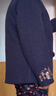 俞兆林（YUZHAOLIN）中老年人冬裝毛呢外套媽媽裝秋冬新款唐裝呢子上衣奶奶裝老人衣服 FXN7171006 紅色 2XL【110-120斤】 曬單實(shí)拍圖