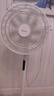 美的（Midea）【幸運草安睡1S】一級能效直流變頻聲控電風(fēng)扇家用遙控臥室靜音落地扇臺式桌面抗菌大風(fēng)力轉(zhuǎn)頁扇 曬單實拍圖