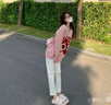 莜仙格米白色煙管牛仔褲女春秋2025新款高腰小個(gè)子九分顯瘦白色直筒褲子 米白色 【九分】 27 90-100斤 曬單實(shí)拍圖