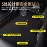 全包圍汽車腳墊絲圈地毯地墊后備箱墊大眾朗逸帕薩特速騰邁騰探岳 純色雙層【黑+黑色】五座車腳墊 【大眾速騰】2012-2018款 曬單實拍圖