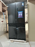 美的（Midea）569十字四開(kāi)門(mén)冰箱一級能效雙變頻60cm超薄零嵌入式底部散熱風(fēng)冷無(wú)霜家用電冰箱 家電國家補貼20% 【零嵌入Top1】569|雙循環(huán)零嵌入 曬單實(shí)拍圖