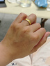 周生生足金黃金車(chē)花情侶對戒款求婚結婚戒指78210R計價(jià) 15圈3.75克 曬單實(shí)拍圖