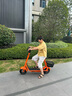 快輪電動(dòng)滑板車(chē)H2 智能電動(dòng)自行車(chē)成人學(xué)生便攜長(cháng)續航代步車(chē)電瓶車(chē) 橙色 10.4AH 曬單實(shí)拍圖