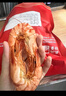 北海印象 特大烤蝦干九節蝦干即食竹節蝦干水產(chǎn)干貨精品對蝦干海鮮 大號500g(250g*2袋約60只7-9cm) 曬單實(shí)拍圖