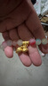 金小貅黃金轉(zhuǎn)運(yùn)珠足金999兩世歡吊墜3D黃金吊墜花苞蓮蓬吊墜蓮蓬轉(zhuǎn)運(yùn)珠 0.5g,兩世歡通孔吊墜 曬單實(shí)拍圖