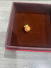 周大生腕美小福袋轉(zhuǎn)運(yùn)珠果凍琺瑯足金手鏈七夕送女友禮物 喜多多 1.15g 曬單實(shí)拍圖